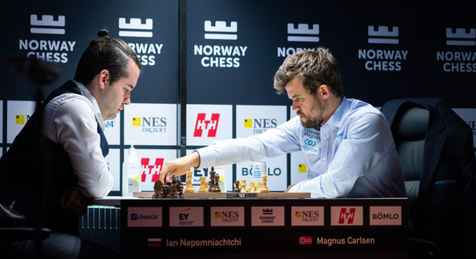 chess24 - It's Firouzja-Carlsen in today's penultimate
