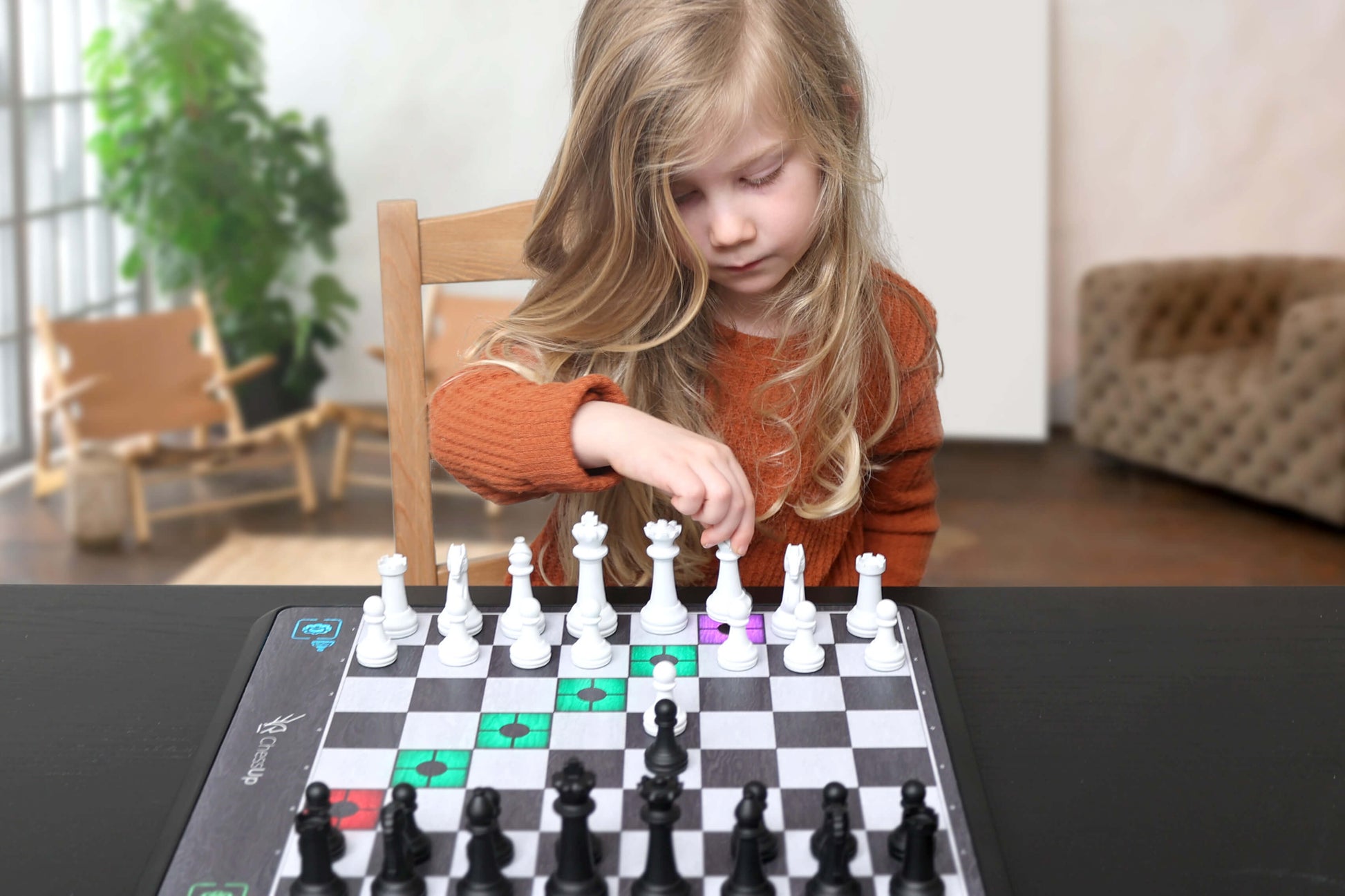 I finally have a chess book and real Chess set+ clock - Chess